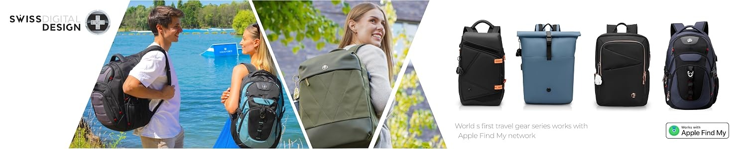 Swissdigital – Smart Backpacks, Travel Bags, Laptop Bags & Everyday Carry Essentials for Work and Travel-Swissdigital Shop